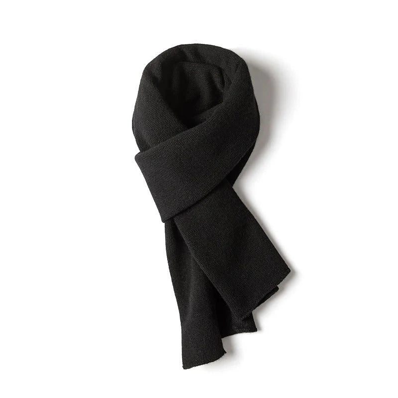 Cashmere Wrap Scarf - Classic Black