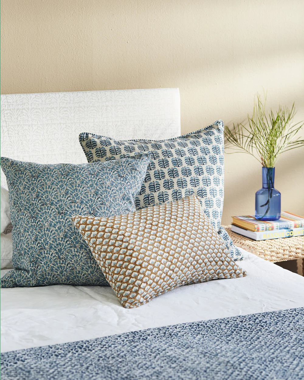 Hera Azure Cushion 55x55cm