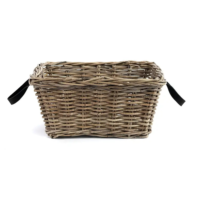 Metropole Tapered Leather and Kubu Basket