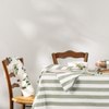 Napkin Olive Stripe Set/6