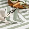 Napkin Olive Stripe Set/6