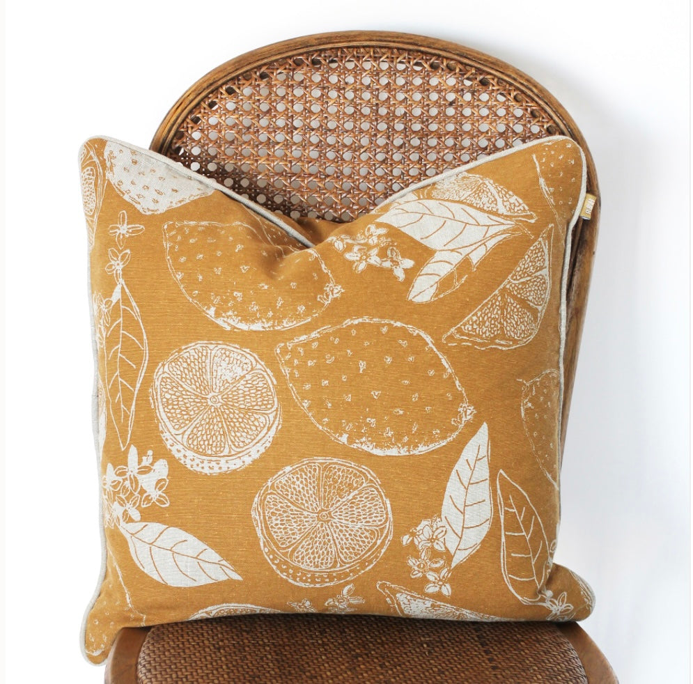 Cushion Lemon Marmalade( Cover Only)