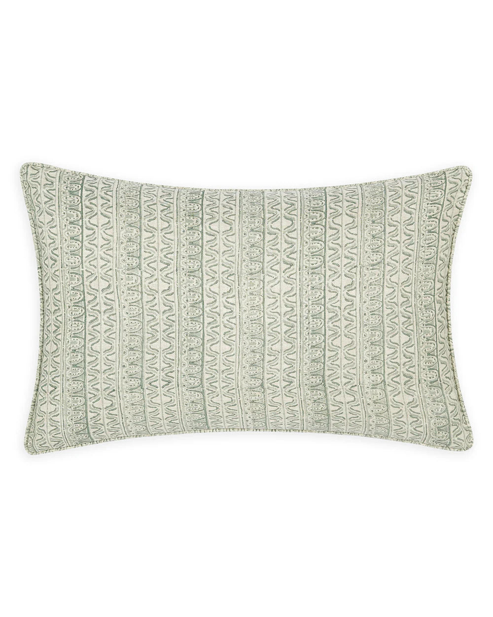 Corfu Inverse Celadon Cushion 35x55cm