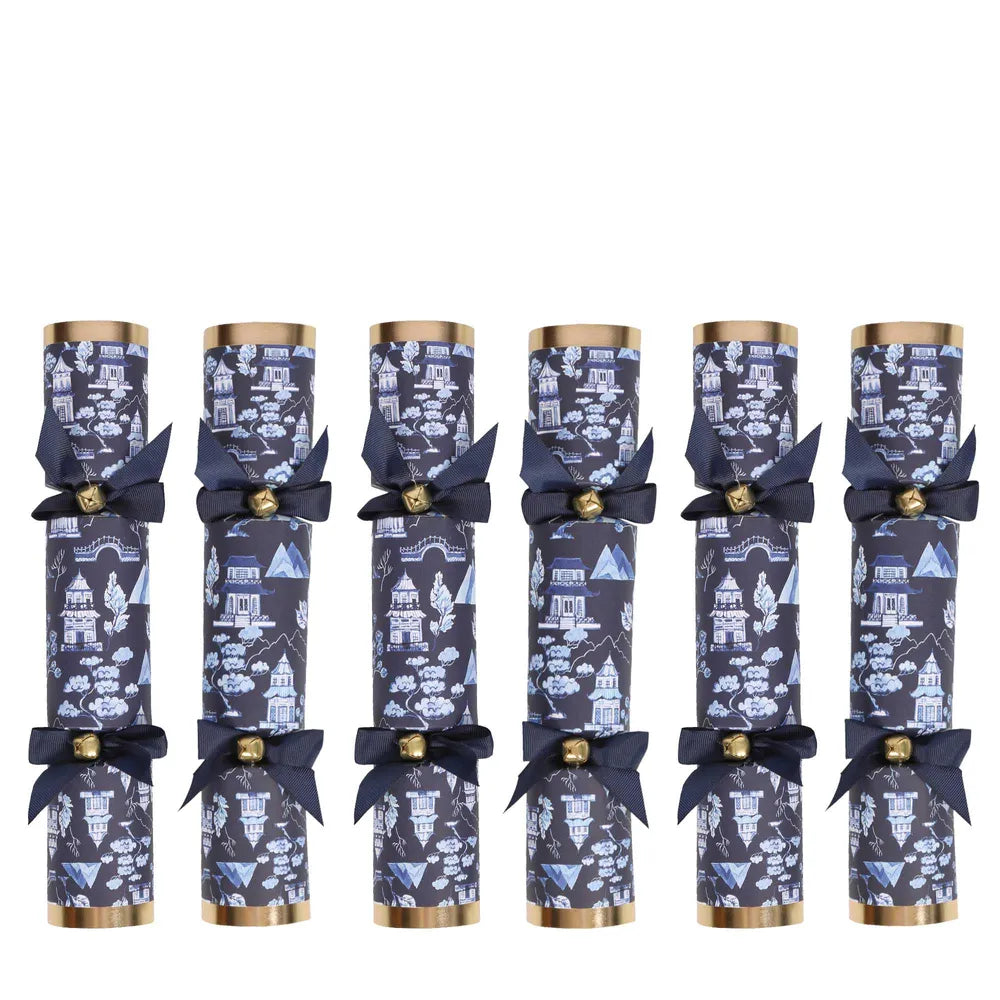 Christmas Bon Bon Chinoiserie Monkey Crackers (Pk 6)