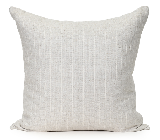Cushion Textured Sandy Pinstripe Square