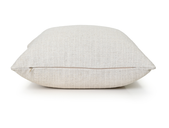 Cushion Textured Sandy Pinstripe Square