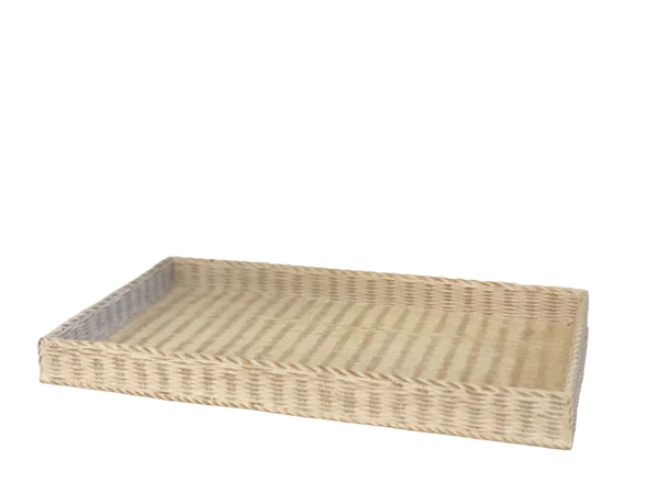 Rattan Weave Bathroom Tray