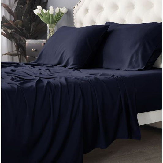 Sheet Set DOUBLE INDIGO Bamboo Cotton 500 TC