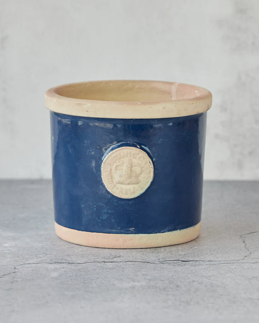 Kew Gardens Herb Pot Navy Blue