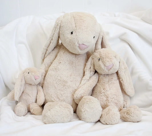 Plush Bunny Beige Large