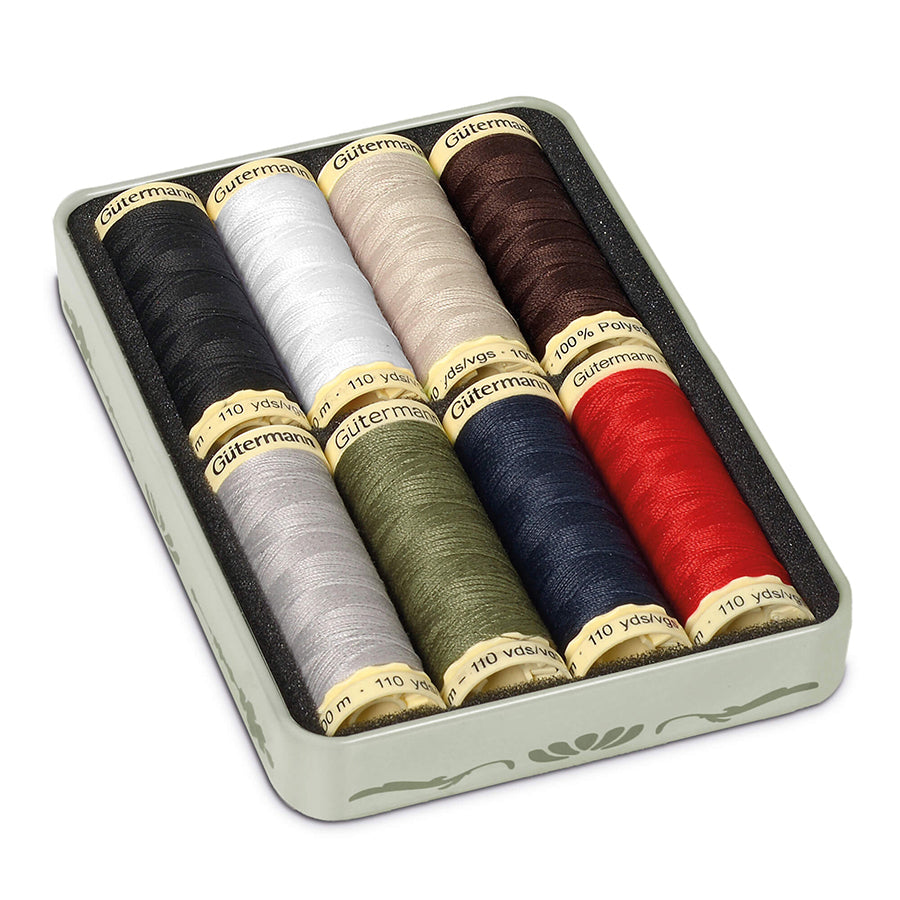 GUTERMANN NOSTALGIC BOX SEW-ALL THREAD 8 100MT