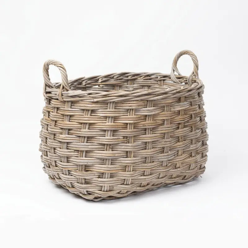 Moroc Herringbone Weave Basket