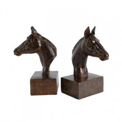 Horse Head Bookends