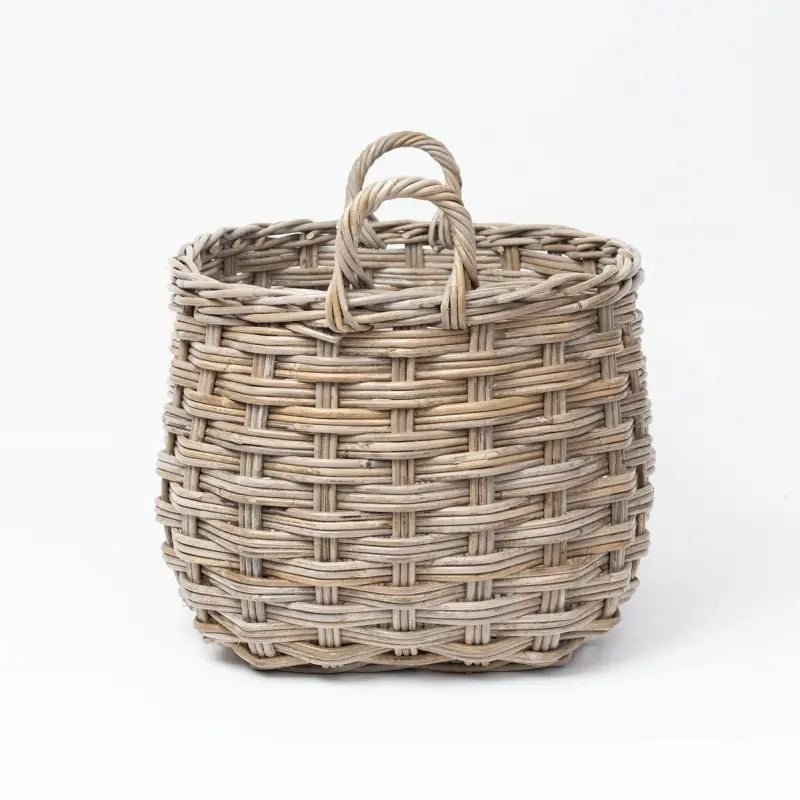 Moroc Herringbone Weave Basket