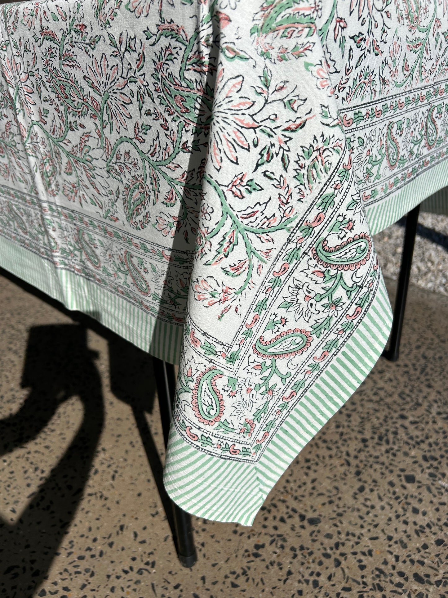 Sophie Block Printed Table Cloth 150x220cm