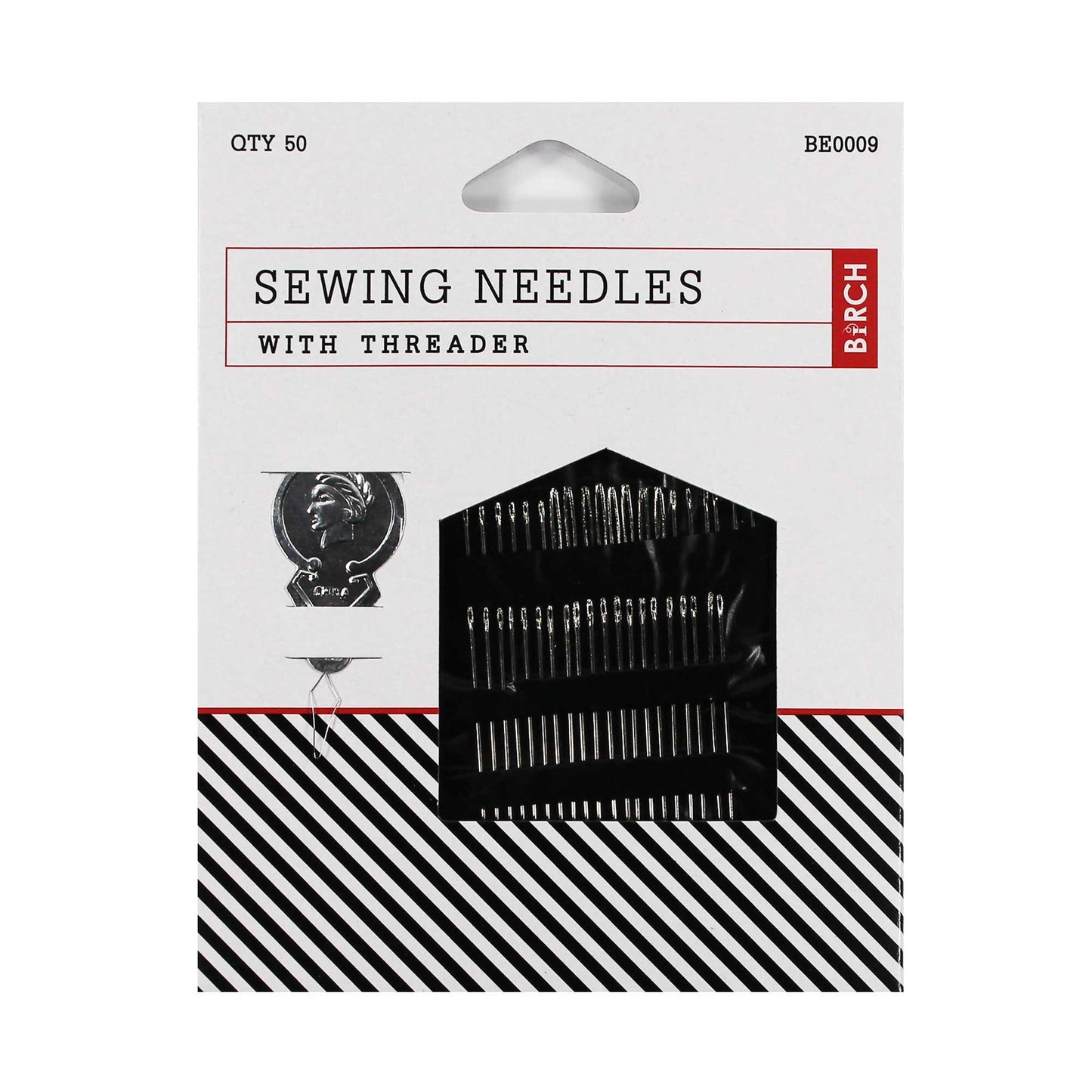 Sewing Needles 50 with Threader