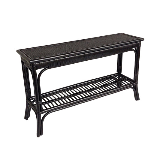 Console Casper Black Rattan