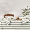 Tablecloth Olive Stripe 150x320cm