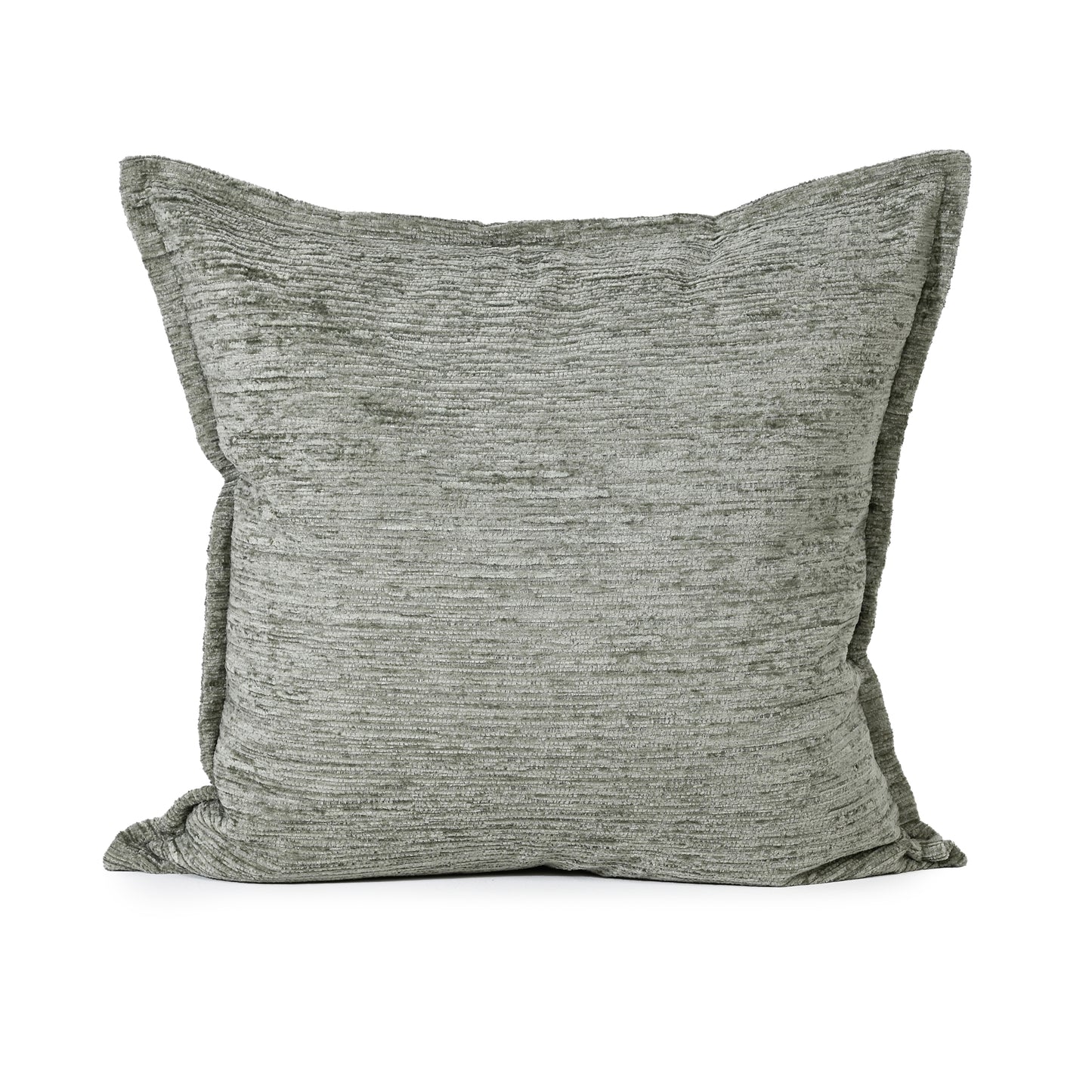 Ruffled Sage Cushion - Square