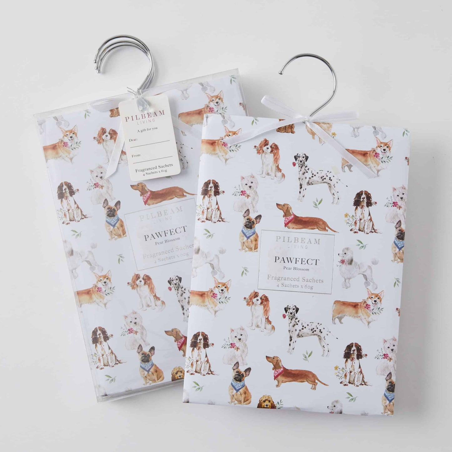 PAWFECT SCENTED HANGING SACHETS 4X60G