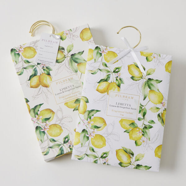 LIMETTA SCENTED HANGING SACHETS 4X60G