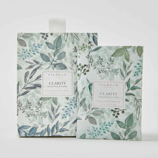 CLARITY SCENTED MINI SACHETS 4X10G