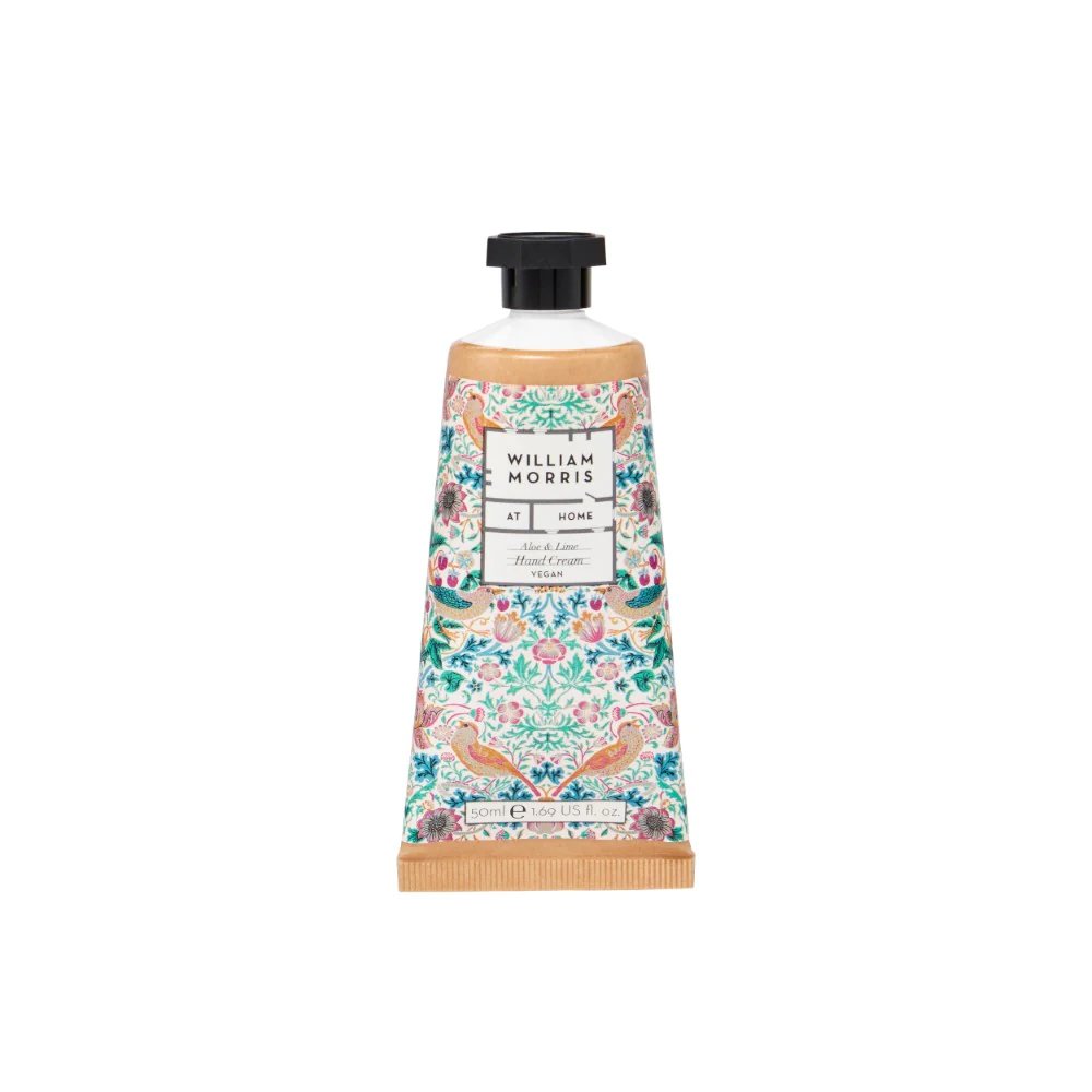 WILLIAM MORRIS AT HOME ALOE & LIME HAND CREAM l (Strawberry Thief)