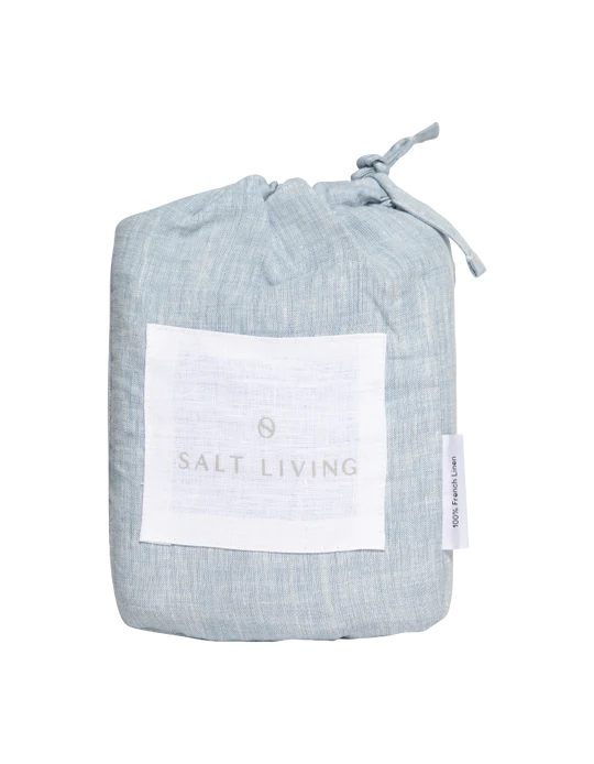 Salt Linen Pillowcase Set - French Blue