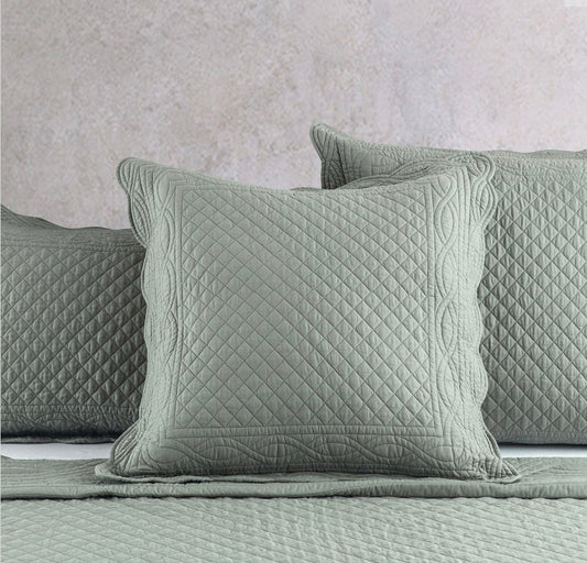 Euro Pillowcase Scallop Design