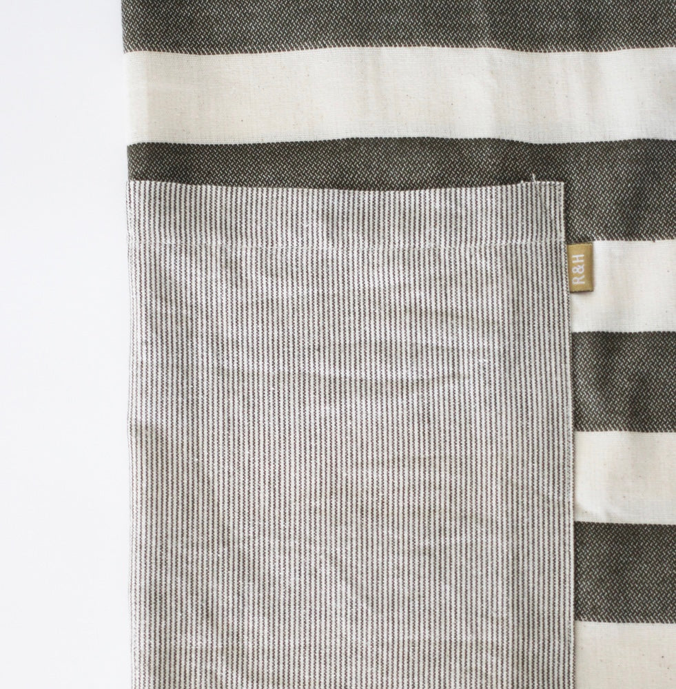 Apron Stripe Deep Green