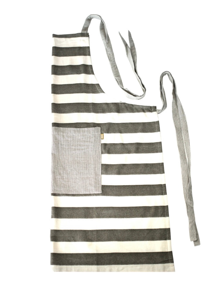 Apron Stripe Deep Green