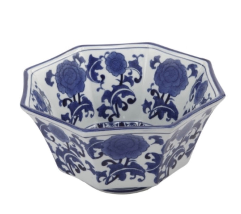 Blue And White Centrepiece Bowl