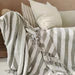 Taylor Pure French Linen Throw 140x220cm - Light Green