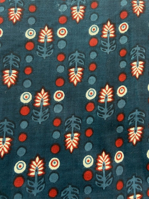 Hand Loomed Scarf - Floral
