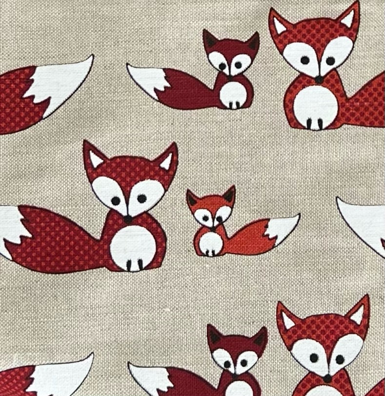 Tea Towel Mr Red Fox