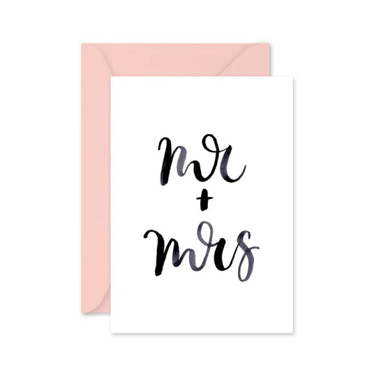 Card - Mr & Mrs