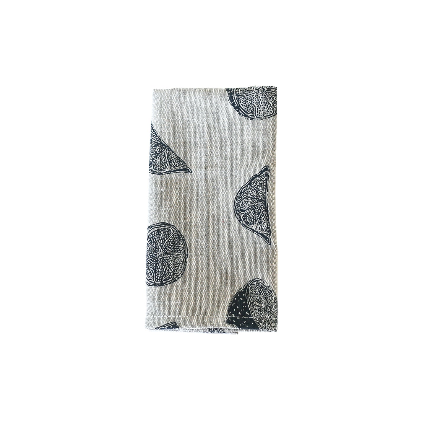 Raine & Humble Lemonade Napkin Set 4 Dark Slate