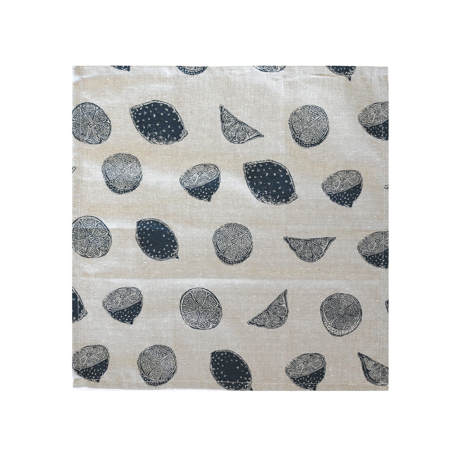 Raine & Humble Lemonade Napkin Set 4 Dark Slate