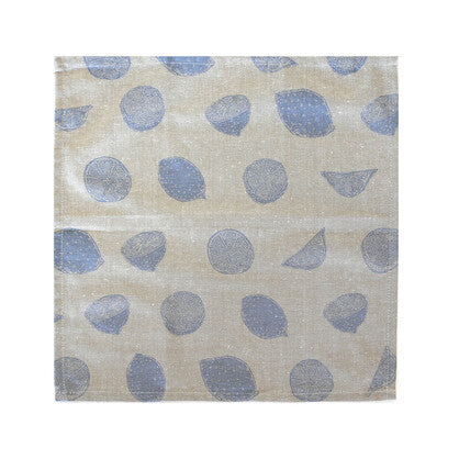 Raine & Humble Lemonade Napkin Set 4 Light Blue