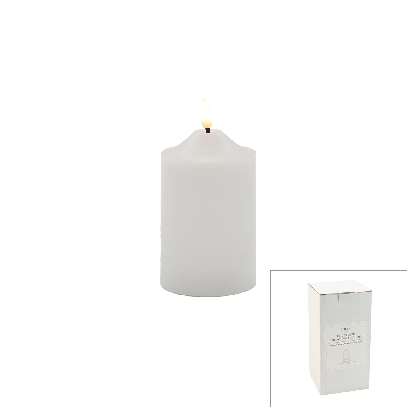 Church Candle LED 15cm