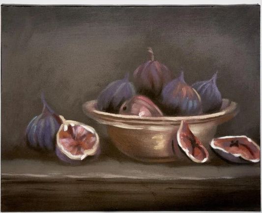 Wall Art Bowl & Figs Still Life