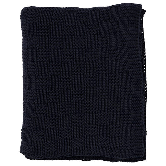 Oxford Navy Throw 130x170