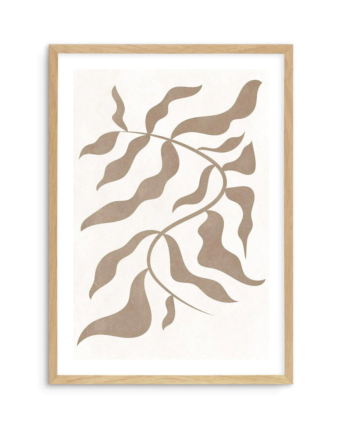 Botanica #2 in Bronze Art Print - 50x70 cm