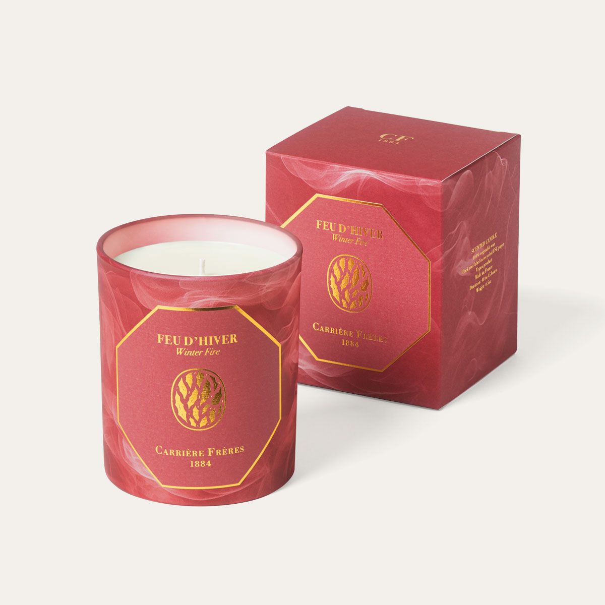 Carriere Freres Winter Fire Candle 185g