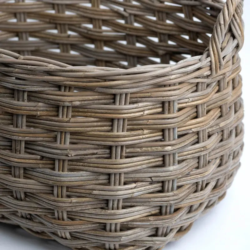 Moroc Herringbone Weave Basket