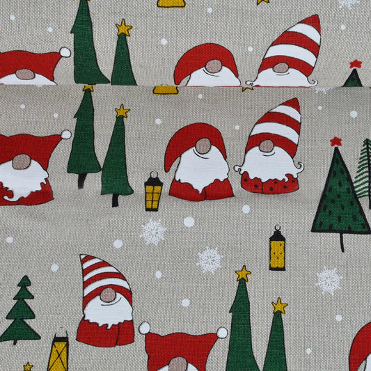 Christmas Elves Tea Towel