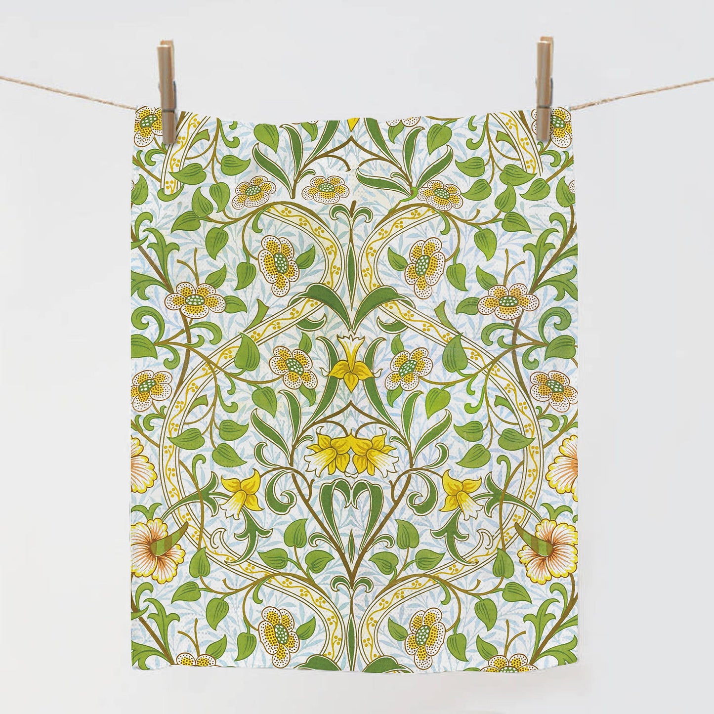 Daffodil Pure Organic Linen Tea Towel