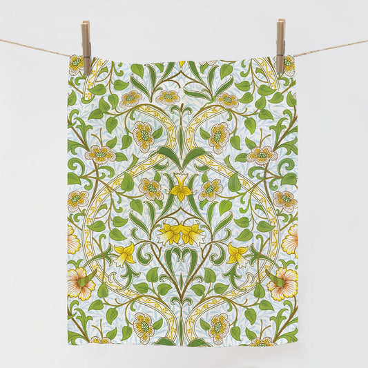 Daffodil Pure Organic Linen Tea Towel