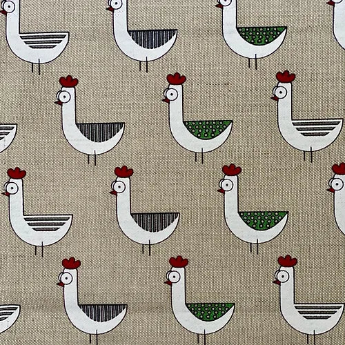 Tea Towel - Henny Penny Chickens