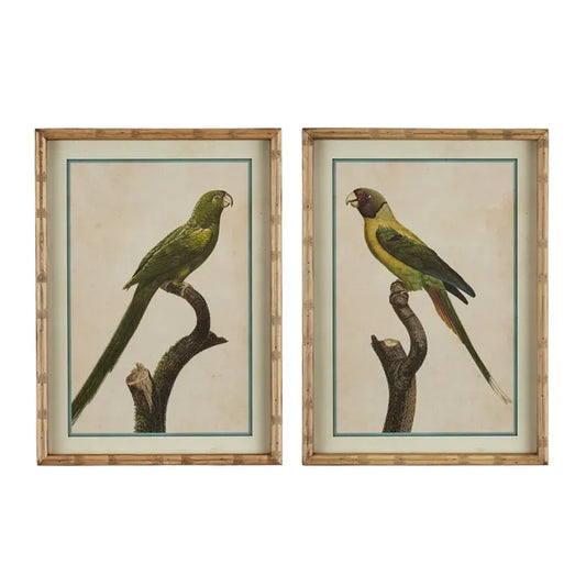 Loro Frame Glass Print 1